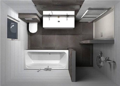 '><p>一、3平卫生间怎么干湿分离</p><p>1、对于3平方米的浴室，我们为了有一个稍微宽的洗浴空间的话，我们可以选择尺寸较小的浴室柜，这样我们就可以将更多的空间交给淋浴区。比如：我可以将坐便器设计在淋浴区，和花洒分别设计在不同的两面。也可以采用壁挂式马桶，这样就可以避免卫生死角，然后再做一个玻璃的拉拉门，就可以设计好一个干湿分离啦。</p><img src=